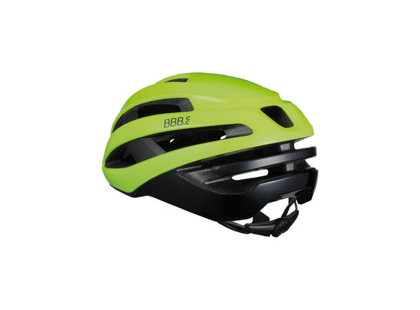 BBB Maestro BHE-09 Hjelm Neon Gul S 17 Lufteventiler, 52-55cm 