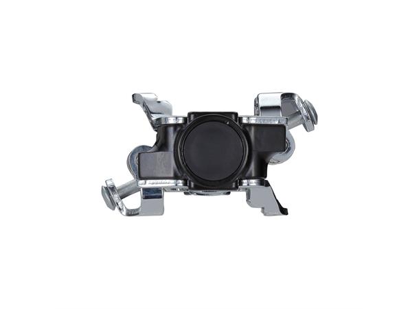 BBB TouchMount BPD-74 Pedaler 9/16", Sort/Sølv 