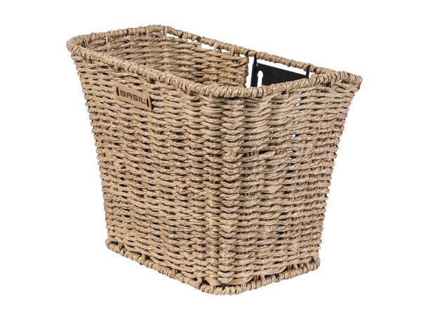 Basil Bremen Rattan Kurv Front Lys Brun, Flettet, 20 ltr 