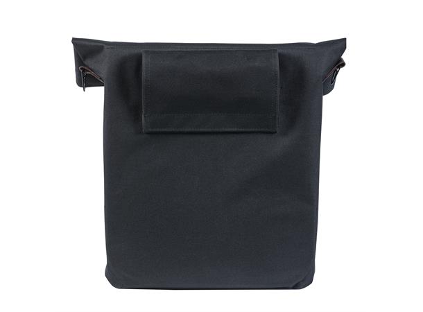 Basil City Shopper Sideveske Sort, 16 ltr, Hook On System 