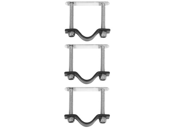 Basil Crate Mounting Kit For permantent montering av Crate Kasse 