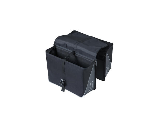 Basil Forte Dobbel Sideveske Sett Sort, 35 ltr/sett, Universal Bridge 