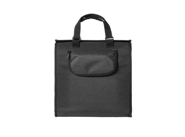 Basil Mira Shopper Sideveske Sort, 18 ltr 