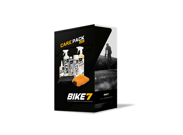 Bike7 Care Pack Wax Vedlikeholdspakke 7 smøre- og vedlikeholdsprodukter