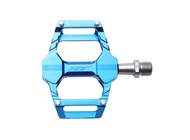 HT AR06 Platformpedal JUNIOR Blå Alu, 68 x 84 x 17mm, 4-pins, 260gr 