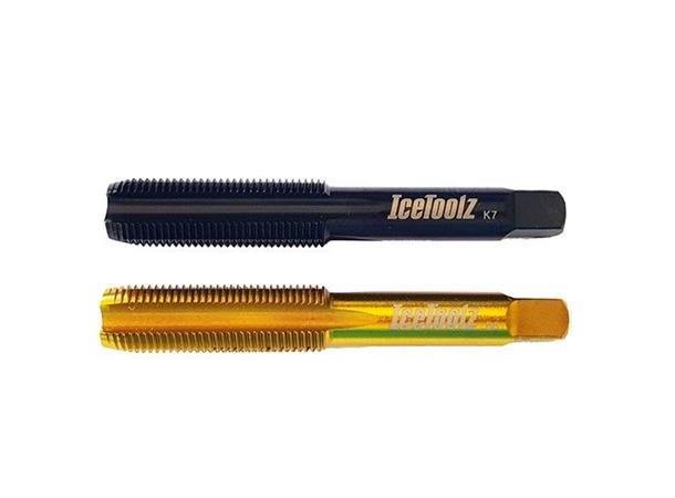 Ice Toolz 9/16" Pedal Gjengetapp Sett Høyre og venstre, 9/16"x20tpi 