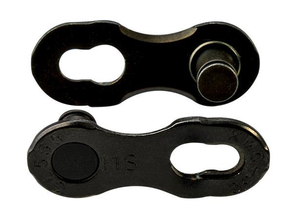 KMC DLC MissingLink 11R Kjedelås Sort 11-Delt, 2-pack, 5.65mm 