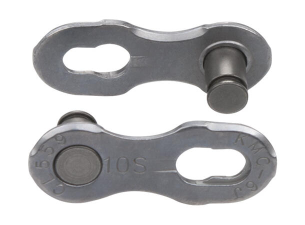 KMC MissingLink 10NR EPT Kjedelås Sølv 10-Delt, 2-pack, 5.88mm, Rustfritt 