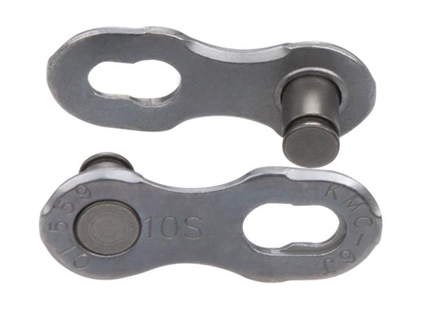KMC MissingLink 10R EPT Kjedelås Sølv 10-Delt, 2-pack, 5.88mm, Rustfritt 