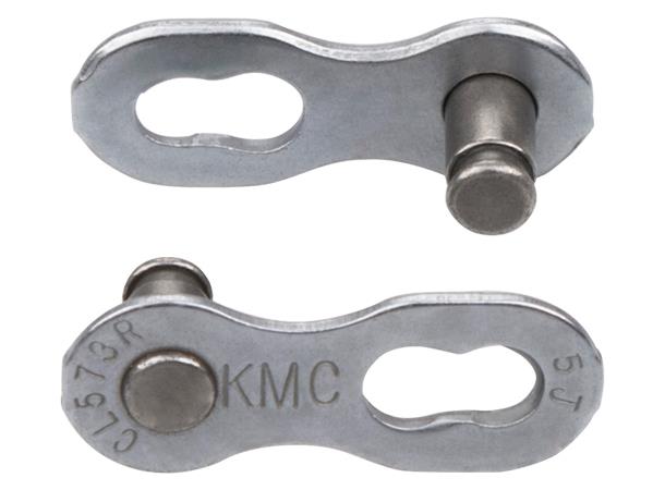 KMC MissingLink 7/8R EPT Kjedelås Sølv 7/8-Delt SRAM, 2-pack, 7.1mm, Rustfritt