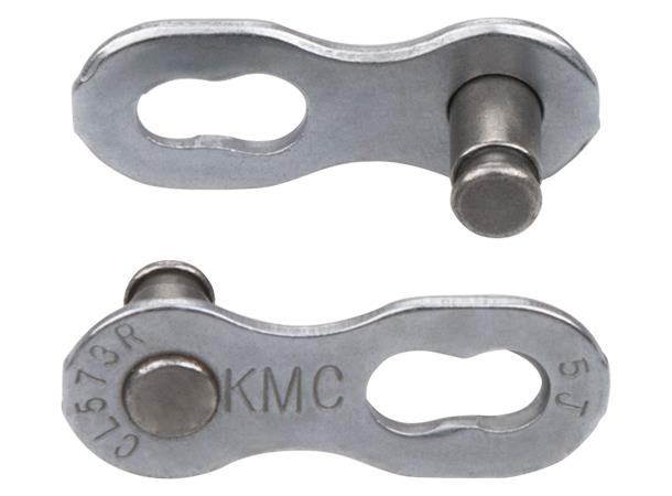 KMC MissingLink 7/8R EPT Kjedelås Sølv 7/8-Delt SRAM, 2-pack, 7.1mm, Rustfritt 