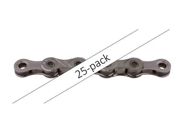 KMC X10 Kjede Grå 10-Delt, 114 ledd, 5.88mm, 25-pack 