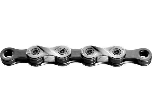KMC X9 Kjede Sølv/Grå 9-Delt, 122 ledd, 6.6mm 