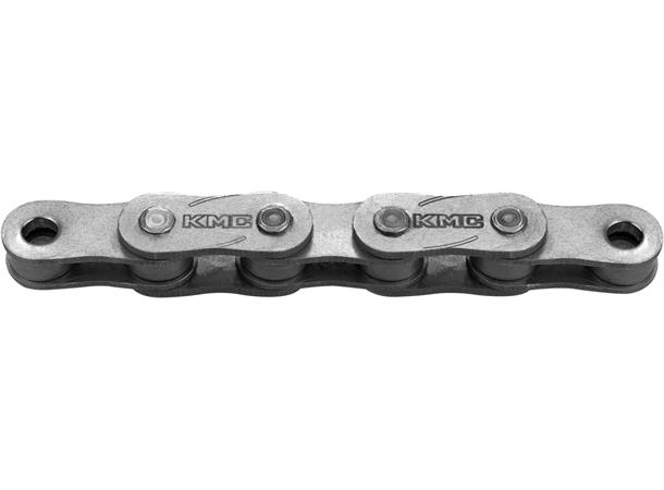 KMC Z1eHX Narrow EPT Kjede Grå Single, 128 ledd, 1/2" x 3/32",Rustfritt 