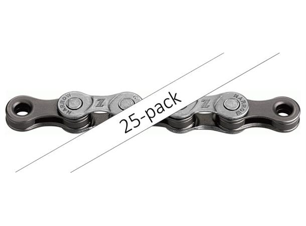 KMC Z8 Sølv/Grå Kjede 5-8-Delt, 116 ledd, 25-pack 