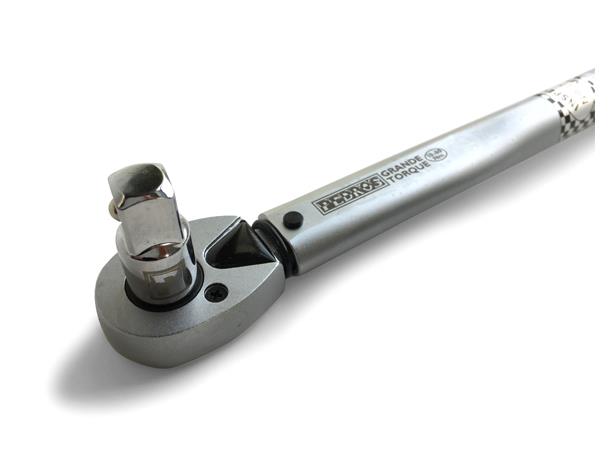 Pedro's Grand Torque Momentnøkkel 10-80nm, 3/8"-1/2"-1/4" 