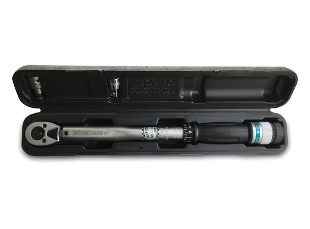 Pedro's Grand Torque Momentnøkkel 10-80nm, 3/8"-1/2"-1/4" 