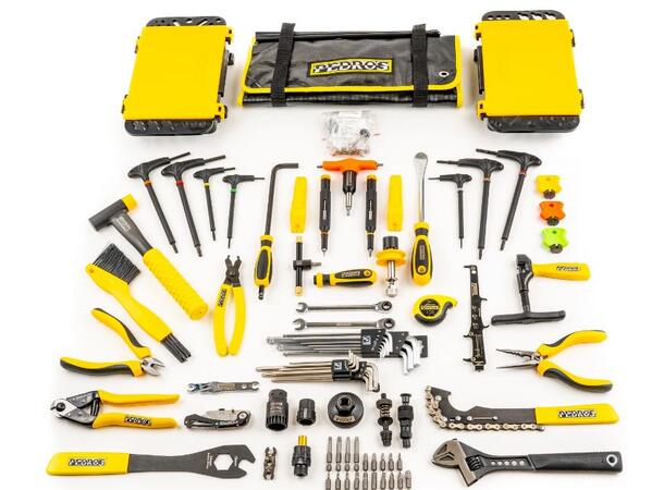 Pedro's Master Tool Kit 4 Verktøykoffert Proft verktøysett til sykkelmekk 