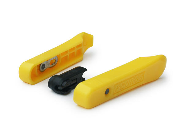 Pedro's Micro Levers Dekkspaker 2 stk, Gul, Plast, ink/Ventilverktøy 