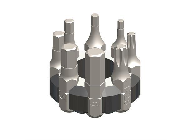 Pedro's Multi-Torque Bits Sett 8 bits 