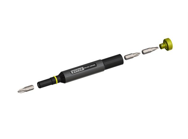 Pedro's Pro Bit Driver Skrutrekker PH #1, PH #2, 5mm Flat 