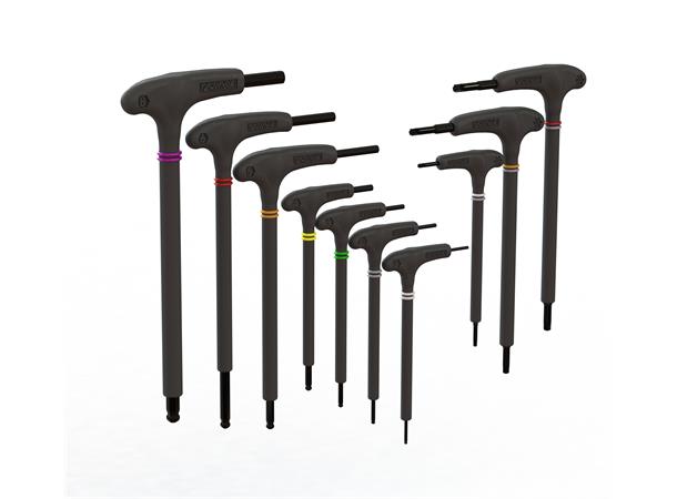 Pedro's Pro T/L Hex&Torx Sett II 10-Delt, Unbrako/Torx, med lomme 