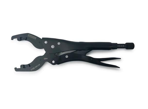 Pedro's Vise Whip II Kjedepisk/Tang Sort, Stål, 9-23T, alle drev 