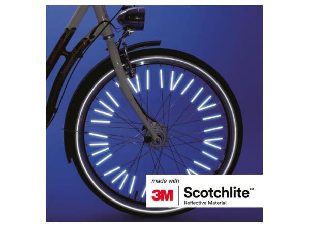 Salzmann 3M Eikereflekser 10 stk 70mm, 25g, ABS med 3M Scotchlite 