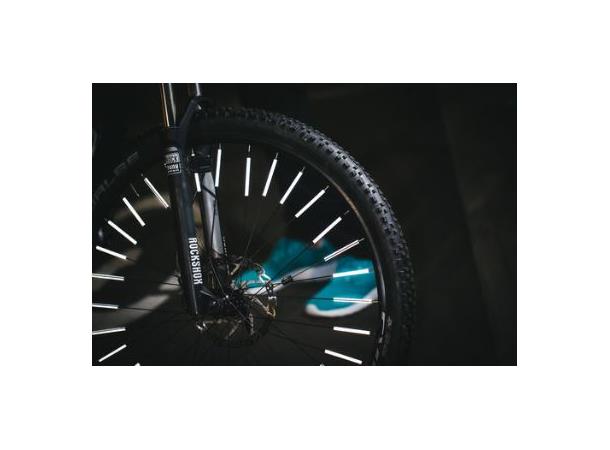 Salzmann 3M Eikereflekser 36 stk 70mm, 90g, ABS med 3M Scotchlite 