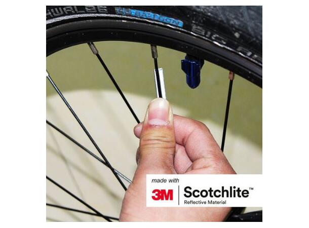 Salzmann 3M Eikereflekser 72 stk 70mm, 180g, ABS med 3M Scotchlite 