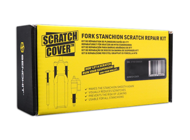 SendHit Scratch Cover Sett Transparent For reparasjon av gaffelben og dempere 