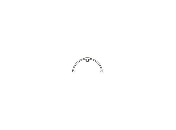SunnyWheel Skjermsett 28"/45mm m/stivere, Sort, Plast, Skvettlapper 