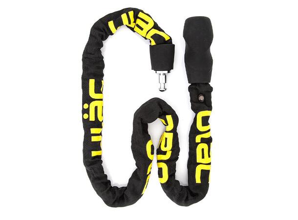 Uläc Diesel Kjettinglås Sort/Gul Nøkkel, 7mm x1000mm, 1315gr, Level 6 