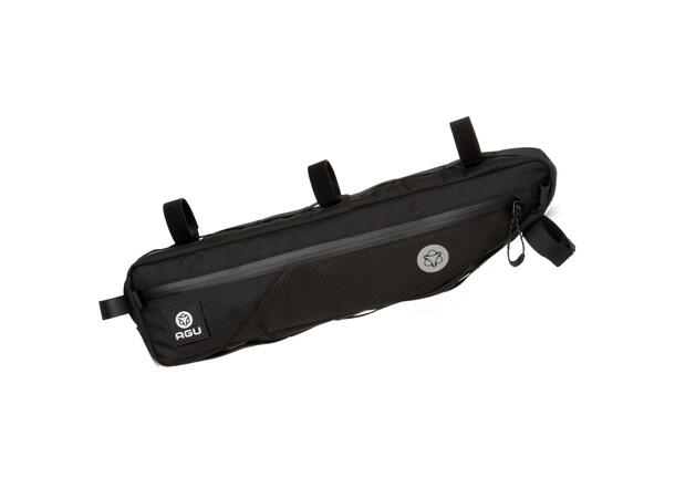 AGU Venture Bikepacking Rammeveske L Sort, 5.5L, 210gr, 52 x 14 x 6cm 