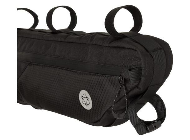 AGU Venture Bikepacking Rammeveske L Sort, 5.5L, 210gr, 52 x 14 x 6cm 