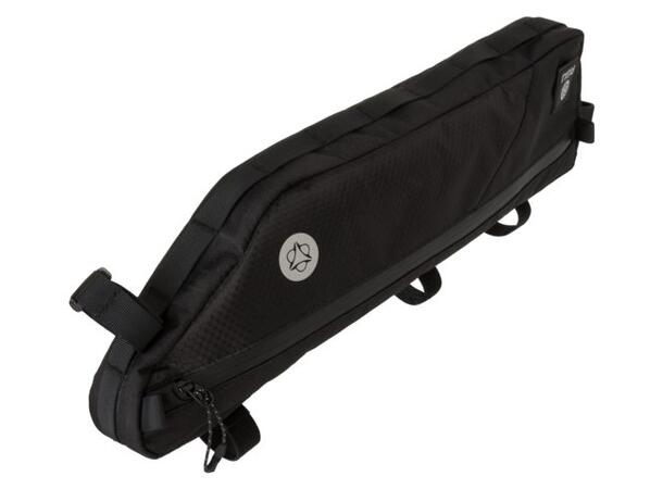 AGU Venture Bikepacking Rammeveske L Sort, 5.5L, 210gr, 52 x 14 x 6cm 
