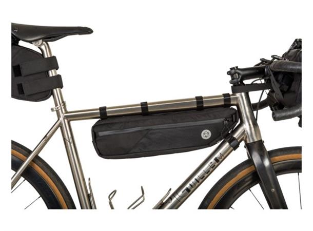 AGU Venture Bikepacking Rammeveske M Sort, 4L, 190gr, 49 x 12 x 6cm