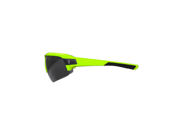 BBB Impulse BSG-62 Brille Neon Gul PC Smoke, Gule og klare ekstra glass 