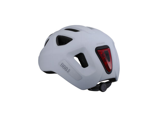BBB Sonar BHE-171 Matt Hvit Hjelm M 10 Luftehull, 55-58cm 
