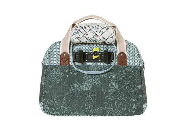 Basil Bohème Carry All Sideveske Grønn, 18 ltr, Hook On System 