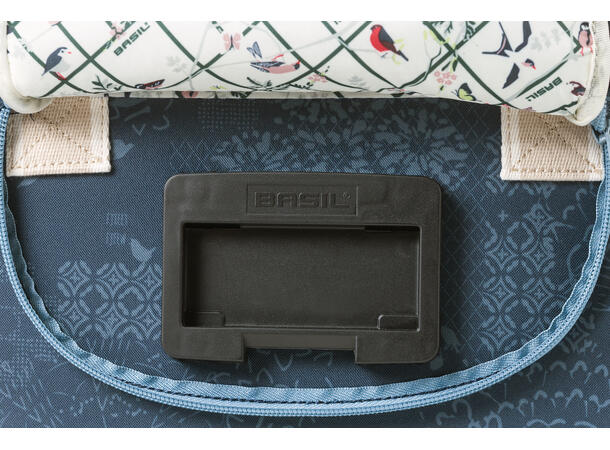 Basil Bohème KF Veske Front Grønn, 8 liter, KlickFix 
