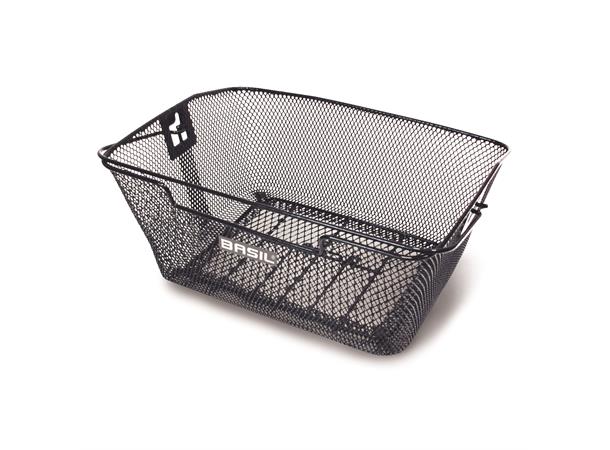 Basil Capri Kurv Bak Sort, Stål, 20 ltr, Flex System 
