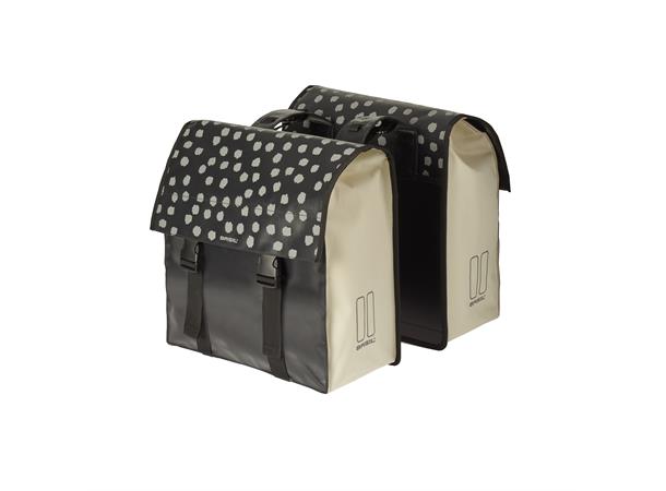 Basil Urban Load Sideveske Sett Sort, 48-53 ltr, Universal Bridge 