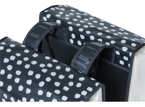 Basil Urban Load Sideveske Sett Sort, 48-53 ltr, Universal Bridge 