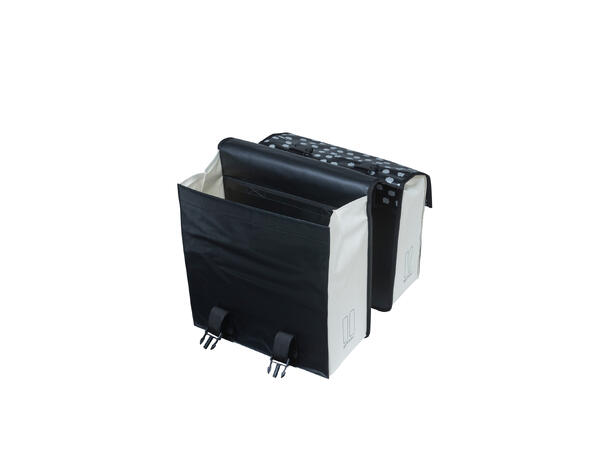 Basil Urban Load Sideveske Sett Sort, 48-53 ltr, Universal Bridge 