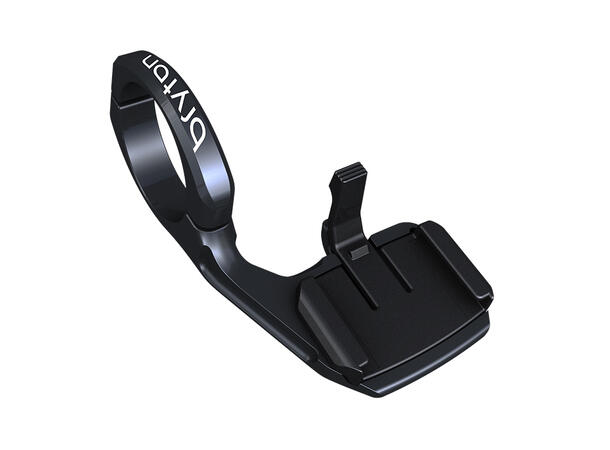 Bryton Aero Mount Computerfeste Sort, Alu, 31.8mm, 35gr 