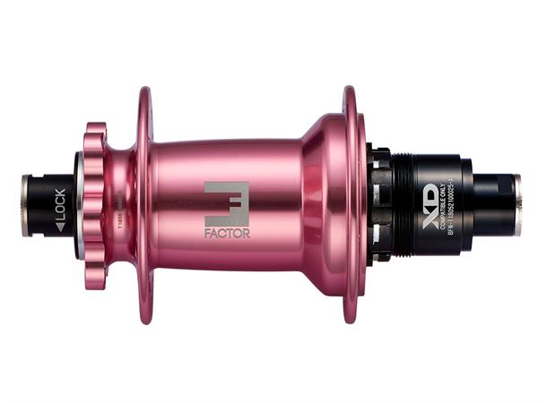 Factor 602  MTB IS Boost Baknav Rosa 32H, 12x148mm, XD, 330gr