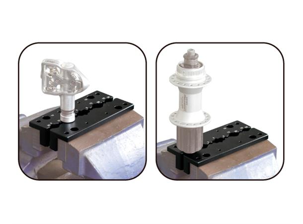 Ice Toolz Akselklemme Sett Alu, for skrustikke, m/magnet 