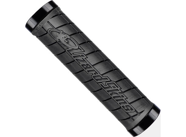 Lizard Skins Logo Lock-On Holker Sort Dobbel-Ring, 130mm, Ø31.5mm, 120gr 