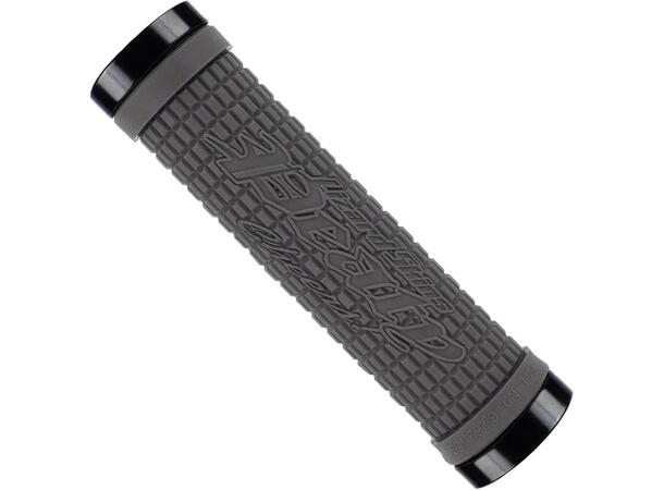 Lizard Skins Peaty Lock-On Holker Grå Dobbel-Ring, 130mm, Ø30.5mm, 112gr 